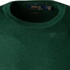 Bester Verkauf ⌛ Polo Ralph Lauren Pullover 710714346/022 Slim Fit, Merinowolle waschbar, Tannengrün ✔️ -Pullover & Strickjacken Verkäufe 380130 norm2
