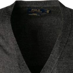 Angebote 🎉 Polo Ralph Lauren Cardigan 710763372/004 Merinowolle waschbar, Asphalt ✔️ -Pullover & Strickjacken Verkäufe 380132 norm2