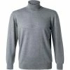 Coupon 🥰 BOGGI MILANO Pullover BO20A0056/10 Rollkragenpullover, Merinowolle, Dunkelgrau meliert, Dunkelgrau 💯 -Pullover & Strickjacken Verkäufe 380137 master