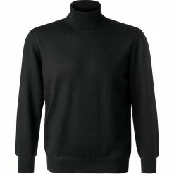 Coupon 🎉 BOGGI MILANO Pullover BO20A0056/03 Rollkragenpullover, Merinowolle, Schwarz 🌟