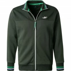 Großhandel 🌟 N.Z.A. Sweatjacke 21HN312/1701 Baumwolle, Grün 👏