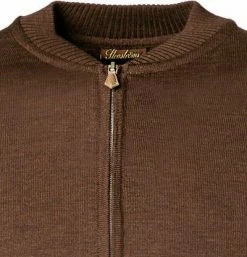 Neu 💯 Stenströms Cardigan 420070/1355/284 Merinowolle, Schokobraun 🔥 -Pullover & Strickjacken Verkäufe 380196 norm2