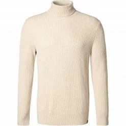 Rabatt 👏 Marc O'Polo Pullover 130 5157 60298/133 Rollkragenpullover, Bio Baumwolle-Wolle, Sand 🔔