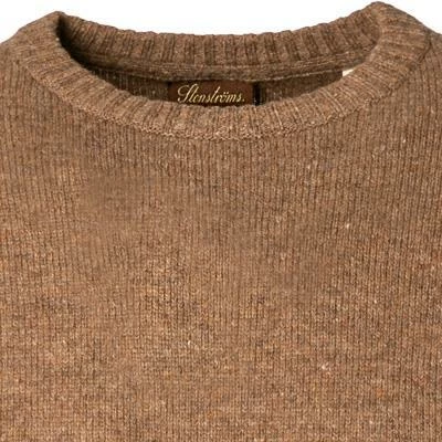 Schlussverkauf 👍 Stenströms Pullover 420121/1796/250 Merinowolle, Nussbraun meliert, Nussbraun 💯 5 Schlussverkauf 👍 Stenströms Pullover 420121/1796/250 Merinowolle, Nussbraun meliert, Nussbraun 💯 – Bild 3