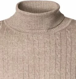 Budget 🔔 Stenströms Pullover 420126/1355/220 Rollkragenpullover, Merinowolle, Taupe meliert, Taupe 🌟 -Pullover & Strickjacken Verkäufe 380208 norm2