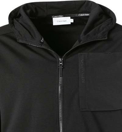 Neu ⌛ Calvin Klein Sweatjacke K10K107626/BEH Mikrofaser, Schwarz 💯 5 Neu ⌛ Calvin Klein Sweatjacke K10K107626/BEH Mikrofaser, Schwarz 💯 – Bild 3