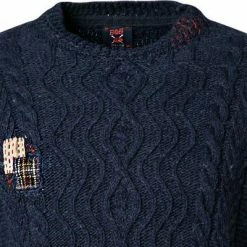 Bestes Angebot 😀 BOB Pullover GARFILD R000111/blu Wolle-Alpakawolle, Blau 🤩 -Pullover & Strickjacken Verkäufe 380234 norm2