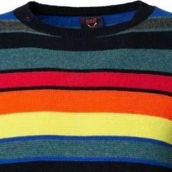 Blitzangebot 🌟 BOB Pullover SMILE UNICA/multicolor Wolle 🛒 -Pullover & Strickjacken Verkäufe 380239 norm2