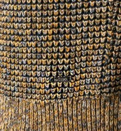 Neu ✔️ RAGMAN Pullover 5005774/157 Baumwolle, Ocker-blau meliert, Ocker-blau 🎁 -Pullover & Strickjacken Verkäufe 380240 norm3