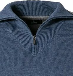 Besorgen 💯 RAGMAN Troyer 5004162/782 Baumwolle, Dunkelblau meliert, Dunkelblau 🌟 -Pullover & Strickjacken Verkäufe 380255 norm2