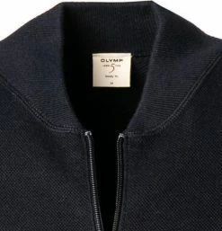 Bestpreis 🔥 OLYMP Casual Level Five B. Fit Cardigan 5374/86/14 Strickjacke, Body Fit, Baumwolle, Nachtblau 🔥 -Pullover & Strickjacken Verkäufe 380258 norm2