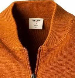 Brandneu 😉 OLYMP Casual Level Five B. Fit Cardigan 5374/86/58 Strickjacke, Body Fit, Baumwolle, Messing 💯 -Pullover & Strickjacken Verkäufe 380259 norm2