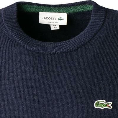 Top 10 ✨ LACOSTE Pullover AH1988/166 Classic Fit, Wolle, Dunkelblau 🤩 5 Top 10 ✨ LACOSTE Pullover AH1988/166 Classic Fit, Wolle, Dunkelblau 🤩 – Bild 3