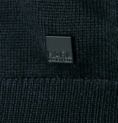 Neu 💯 KARL LAGERFELD Troyer 655005/0/512399/690 Merinowolle, Nachtblau ❤️ 6 Neu 💯 KARL LAGERFELD Troyer 655005/0/512399/690 Merinowolle, Nachtblau ❤️ – Bild 4