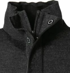 Top 10 ⭐ KARL LAGERFELD Troyer 655005/0/512399/971 Merinowolle, Anthrazit meliert, Anthrazit 👍 -Pullover & Strickjacken Verkäufe 380291 norm2