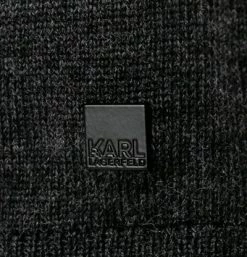 Top 10 ⭐ KARL LAGERFELD Troyer 655005/0/512399/971 Merinowolle, Anthrazit meliert, Anthrazit 👍 -Pullover & Strickjacken Verkäufe 380291 norm3