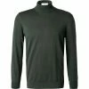 Bester Verkauf 🥰 Ben Sherman Pullover 0066143/067 Rollkragenpullover, Regular Fit, Bio Baumwolle, Dunkelgrün 🎉