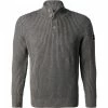 Budget 😀 NORTH SAILS Pullover 699439-000/0928 Troyer, Bio Baumwolle, Grau meliert, Mittelgrau 🥰 -Pullover & Strickjacken Verkäufe 380425 master