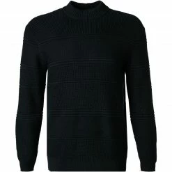 Angebote 🛒 bugatti Pullover 7750/85522/390 Baumwolle-Kaschmir, Nachtblau 😉