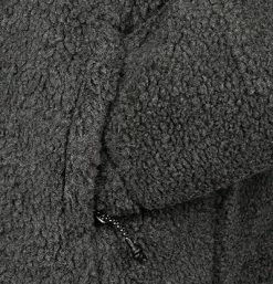 Auslauf ⌛ Quiksilver Troyer EQYFT04435/KTAH Mikrofaser gefüttert, Grau, Dunkelgrau 🔥 -Pullover & Strickjacken Verkäufe 380513 norm3