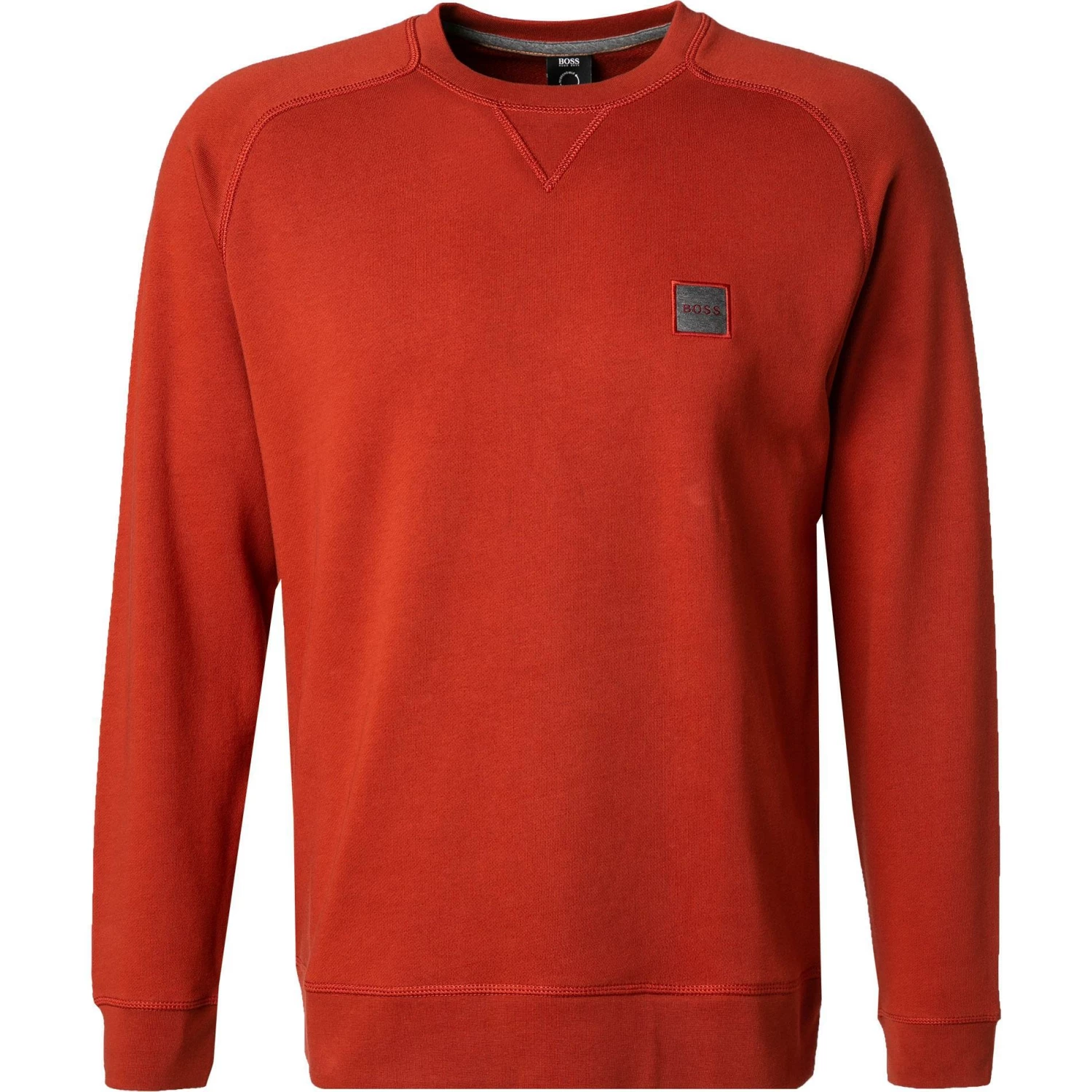 Neu 🥰 BOSS Sweatshirt Westart 50462769/611 Baumwolle, Rotorange, Rot 🎉 3 Neu 🥰 BOSS Sweatshirt Westart 50462769/611 Baumwolle, Rotorange, Rot 🎉