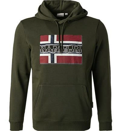 Coupon 🔥 NAPAPIJRI Hoodie NP0A4FQY/GE4 Baumwolle, Jägergrün ⭐ 4 Coupon 🔥 NAPAPIJRI Hoodie NP0A4FQY/GE4 Baumwolle, Jägergrün ⭐ – Bild 2