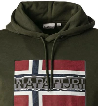 Coupon 🔥 NAPAPIJRI Hoodie NP0A4FQY/GE4 Baumwolle, Jägergrün ⭐ 5 Coupon 🔥 NAPAPIJRI Hoodie NP0A4FQY/GE4 Baumwolle, Jägergrün ⭐ – Bild 3