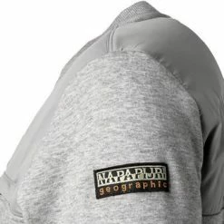 Besorgen 🧨 NAPAPIJRI Sweatshirt NP0A4FQE/160 Baumwolle, Grau meliert 💯 -Pullover & Strickjacken Verkäufe 380602 norm3