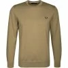 Großhandel 🤩 Fred Perry Pullover K9601/H04 Wolle-Baumwolle, Salbei ❤️