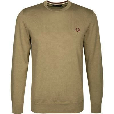 Großhandel 🤩 Fred Perry Pullover K9601/H04 Wolle-Baumwolle, Salbei ❤️ 4 Großhandel 🤩 Fred Perry Pullover K9601/H04 Wolle-Baumwolle, Salbei ❤️ – Bild 2