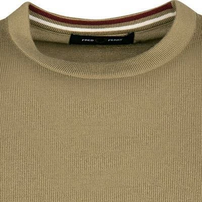 Großhandel 🤩 Fred Perry Pullover K9601/H04 Wolle-Baumwolle, Salbei ❤️ 5 Großhandel 🤩 Fred Perry Pullover K9601/H04 Wolle-Baumwolle, Salbei ❤️ – Bild 3