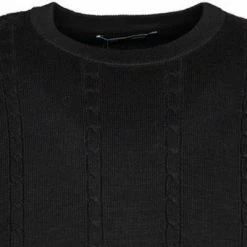 Schlussverkauf 🎁 Fred Perry Pullover K2554/102 Baumwolle, Schwarz 🎁 -Pullover & Strickjacken Verkäufe 380657 norm2