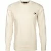 Coupon 🎉 Fred Perry Pullover K2554/560 Baumwolle, Ecru ⭐
