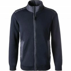 Aktion 👍 Maerz Strickjacke 559901/399 Baumwolle-Schurwolle, Navy 🧨