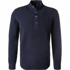 Bester Verkauf 🔥 Maerz Pullover 446600/399 Troyer, Schurwolle, Navy ⭐