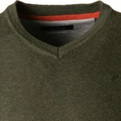 Neu 😍 Daniel Hechter V-Pullover 65020/112805/560 Regular Fit, Baumwolle, Dunkelolivgrün meliert, Dunkeloliv 🛒 -Pullover & Strickjacken Verkäufe 380758 norm2