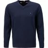 Beste Bewertungen von 👏 Tommy Hilfiger Pullover MW0MW11673/DW5 Baumwolle-Kaschmir, Navy 🎁