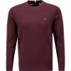 Auslauf ❤️ Tommy Hilfiger Pullover MW0MW11674/XIH Baumwolle-Kaschmir, Bordeaux 😍 -Pullover & Strickjacken Verkäufe 380831 master