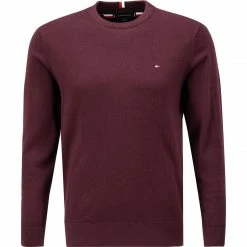 Auslauf ❤️ Tommy Hilfiger Pullover MW0MW11674/XIH Baumwolle-Kaschmir, Bordeaux 😍