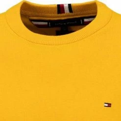 Bestes Angebot 🔔 Tommy Hilfiger Pullover MW0MW11674/ZEY Baumwolle-Kaschmir, Ockergelb ✨ -Pullover & Strickjacken Verkäufe 380832 norm2