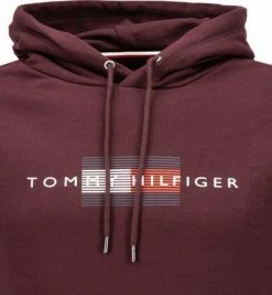 Beste Bewertungen von 👏 Tommy Hilfiger Hoodie MW0MW20952/XIH Bio Baumwolle, Weinrot 🔥 -Pullover & Strickjacken Verkäufe 380843 norm2