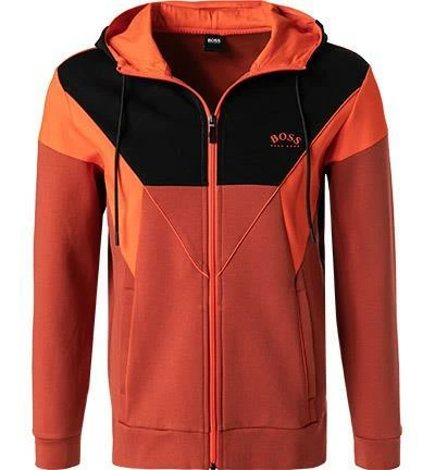 Brandneu 🔔 BOSS Sweatjacke Saggy 50457043/611 Baumwolle, Rot ⌛ 4 Brandneu 🔔 BOSS Sweatjacke Saggy 50457043/611 Baumwolle, Rot ⌛ – Bild 2