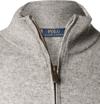 Am billigsten 🎁 Polo Ralph Lauren Pullover 710723053/015 Troyer, Wolle, Grau meliert, Grau 🎁 5 Am billigsten 🎁 Polo Ralph Lauren Pullover 710723053/015 Troyer, Wolle, Grau meliert, Grau 🎁 – Bild 3