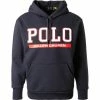 Brandneu 🛒 Polo Ralph Lauren Hoodie 710852512/001 Baumwolle, Navy ✔️ -Pullover & Strickjacken Verkäufe 380998 master