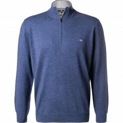 Rabatt ⌛ Fynch-Hatton Troyer 1221 807/652 Merinowolle-Kaschmir, Dunkelblau meliert, Dunkelblau 🥰