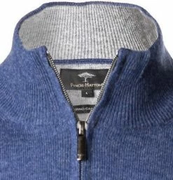 Rabatt ⌛ Fynch-Hatton Troyer 1221 807/652 Merinowolle-Kaschmir, Dunkelblau meliert, Dunkelblau 🥰 -Pullover & Strickjacken Verkäufe 381022 norm2