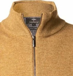 Bestpreis ⌛ Fynch-Hatton Troyer 1221 302/127 Lammwolle, Senfgelb meliert, Senf 💯 -Pullover & Strickjacken Verkäufe 381025 norm3