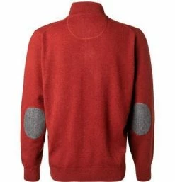 Auslauf ✨ Fynch-Hatton Troyer 1221 302/292 Lammwolle, Ziegelrot meliert, Ziegelrot 🔥 -Pullover & Strickjacken Verkäufe 381026 norm2