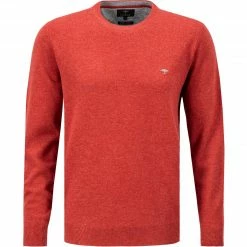 Großhandel 👍 Fynch-Hatton Pullover 1221 800/336 Merinowolle-Kaschmir, Dunkelrot meliert, Dunkelrot 🌟