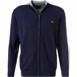 Am billigsten 🛒 Fynch-Hatton Cardigan 1221 803/681 Merinowolle-Kaschmir, Navy 😍